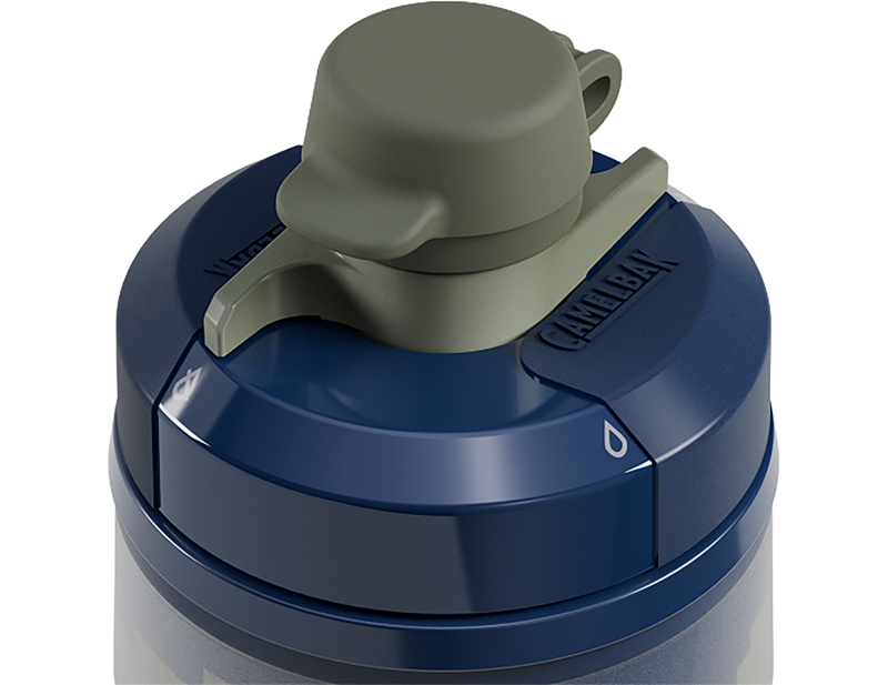 CamelBak Podium Dirt Series Chill 21oz Bottle in Dark Blue Digi Camo-2