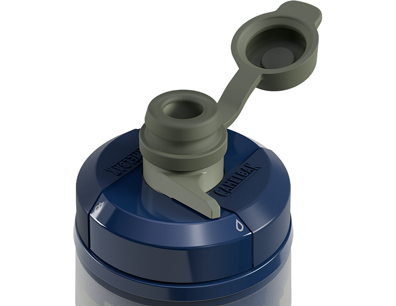 CamelBak Podium Dirt Series Chill 21oz Bottle in Dark Blue Digi Camo-3