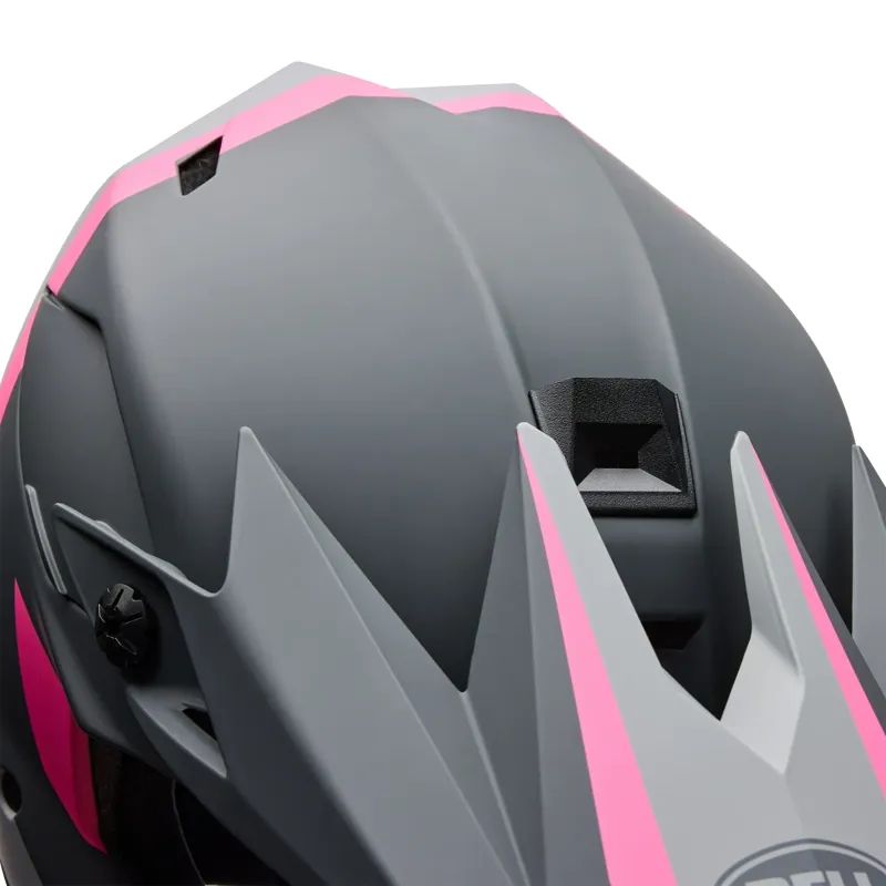 Bell Full-10 MIPS Level Set Full Face Helmet in Grey/Pink-8