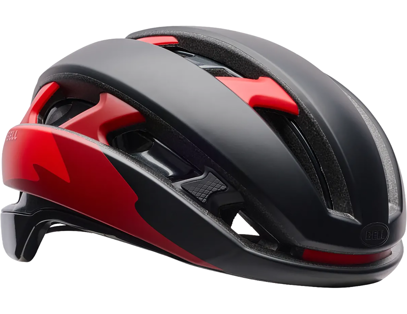 Balfes Bikes Bell XR Spherical Fluid MIPS Gravel Helmet in Black/Red | Free postage over £30, £10 off first order, price match & 0% finance.