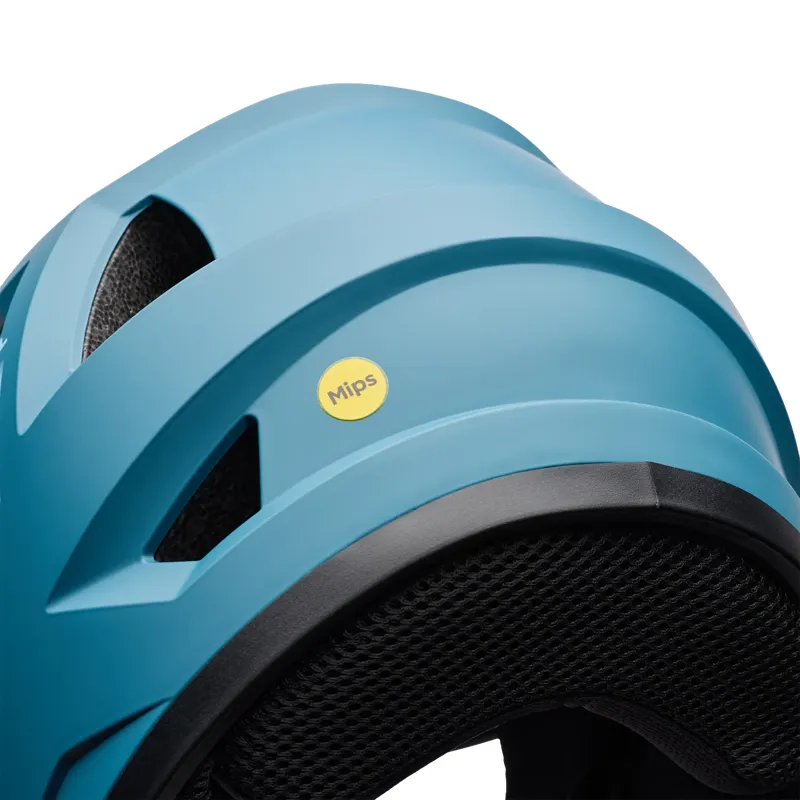 Bell Sanction 2 DLX MIPS Blip Full Face Helmet in Teal-9