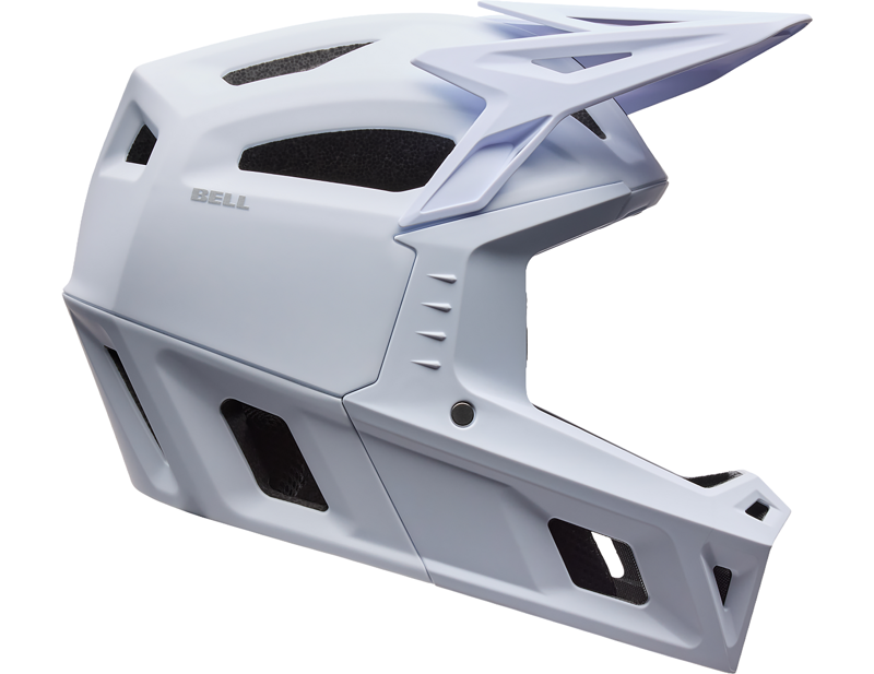 Bell Full-Air MIPS Solid Full Face MTB Helmet in White-1
