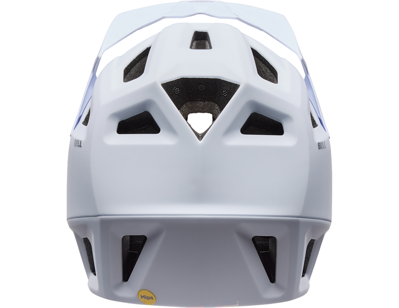 Bell Full-Air MIPS Solid Full Face MTB Helmet in White-3