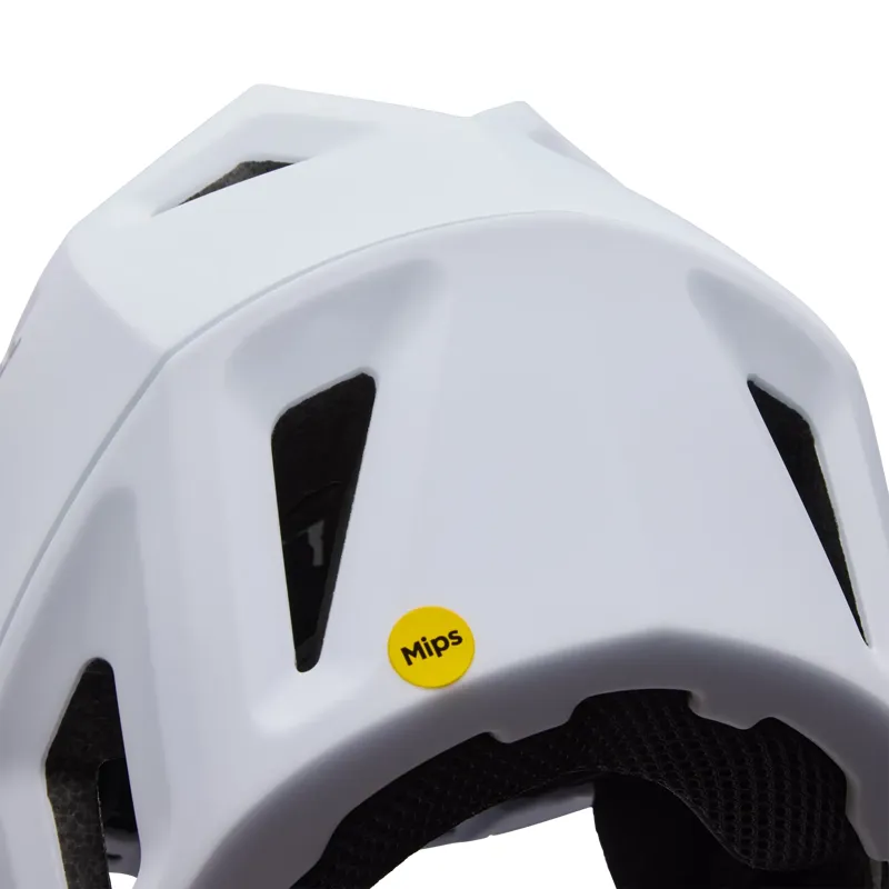 Bell Full-Air MIPS Solid Full Face MTB Helmet in White-7