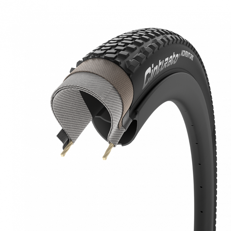 Pirelli Cinturato Adventure 700x40-50c Tyre in Black-5