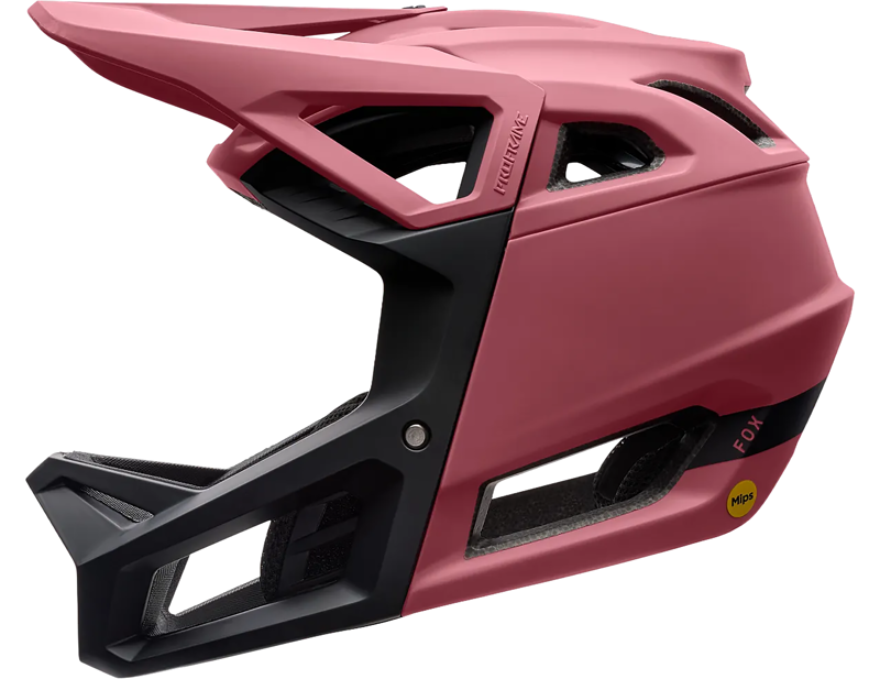 Fox Racing Proframe Solid Full Face MIPS Helmet in Berry-2