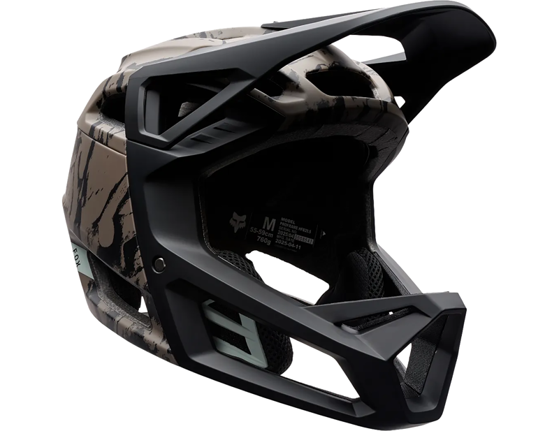 Fox Proframe Thrive Full Face MIPS Helmet in Nutmeg Brown-3