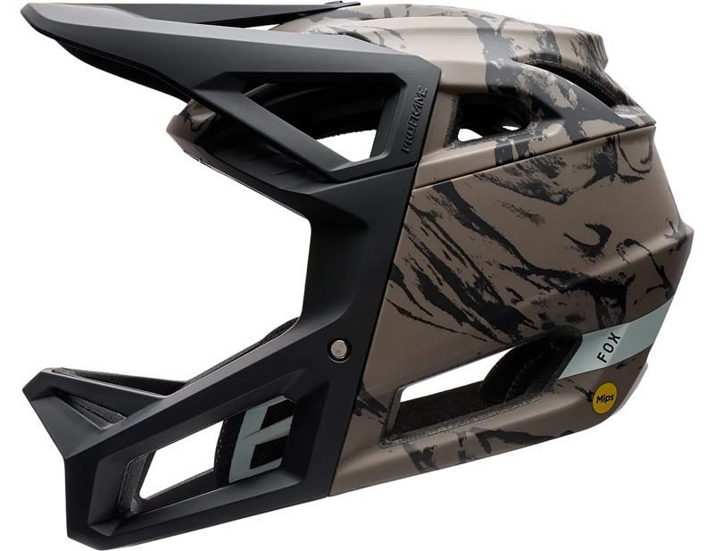 Fox Proframe Thrive Full Face MIPS Helmet in Nutmeg Brown-1