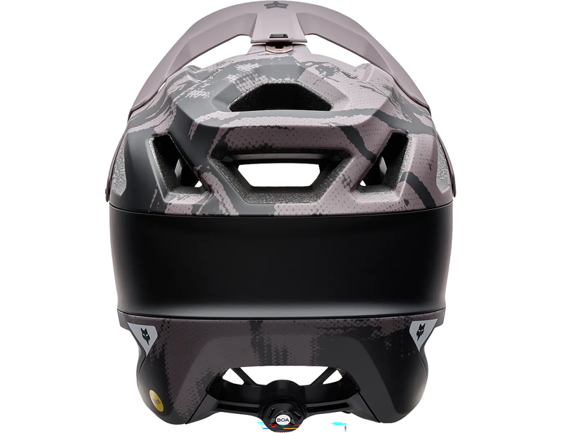 Fox Racing Dropframe Pro Flow MIPS Helmet in Purple Dusk-3