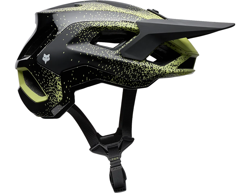 Fox Racing Speedframe Aura MIPS Helmet in Lime Green-1