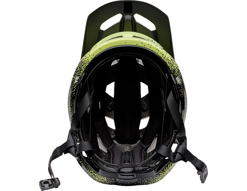 Fox Racing Speedframe Aura MIPS Helmet in Lime Green-4