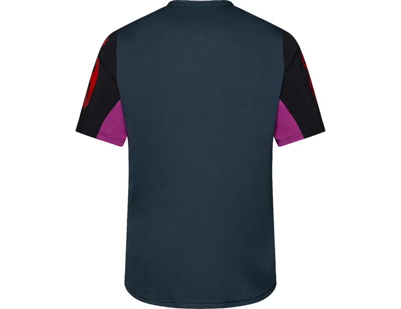 Fox Defend Creation Short Sleeve Jersey in Galaxy Blue-1