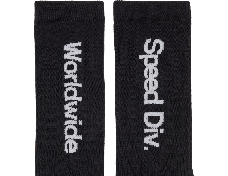 Fox Racing 8in Ranger Sock Worldwide in Black-4