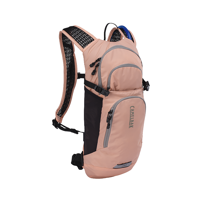 Balfes Bikes Camelbak Women's Lobo 9L Hydration Pack with 70 oz Crux Reservoir in Blush | Free postage over £30, £10 off first order, price match & 0% finance.
