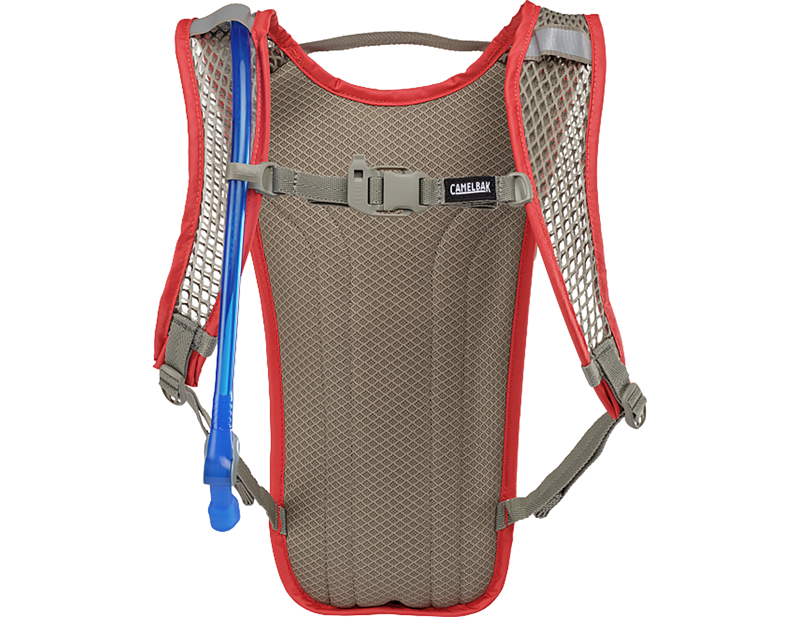 Camelbak Kids' Mini M.U.L.E. 5L Hydration Pack with Crux 1.5L Reservoir in Scarlet-3