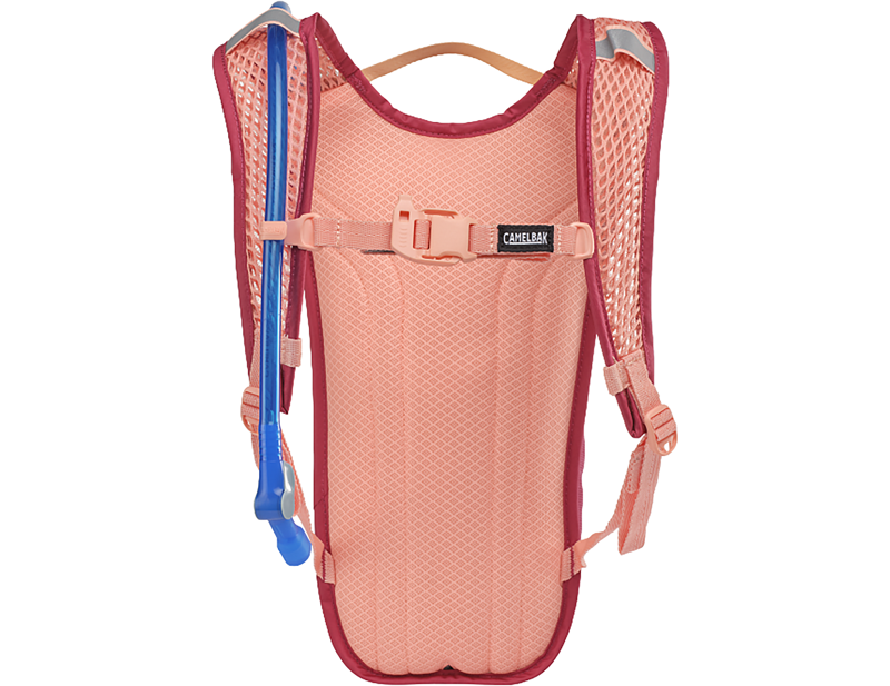 Camelbak Kids' Mini M.U.L.E. 5L Hydration Pack with Crux 1.5L Reservoir in Berry-3