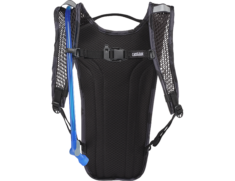 Camelbak Kids' Mini M.U.L.E. 5L Hydration Pack with Crux 1.5L Reservoir in Black Camo-3