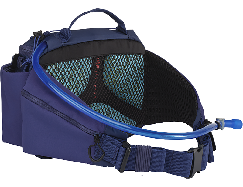 Camelbak M.U.L.E. 5L Waist Pack with Crux 1.5L Lumbar Reservoir in Deep Sea-1