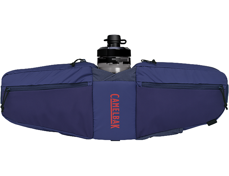 Camelbak Podium Flow 4 Hydration Belt with 21oz Podium Dirt Series Bottle in Deep Sea-2