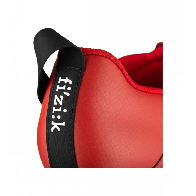 Fizik Transiro Hydra Triathlon Shoes in White/Red-4