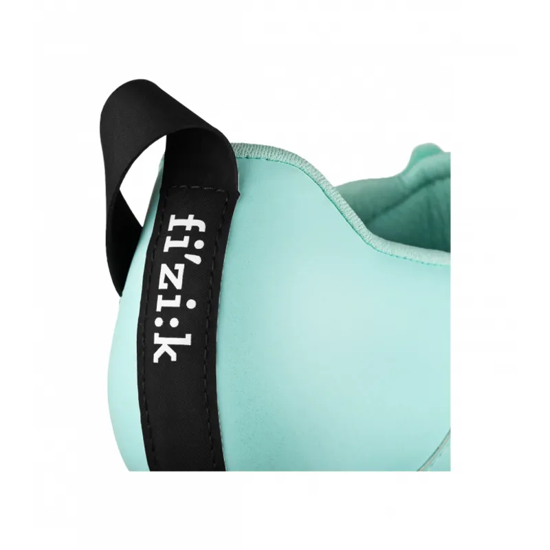 Fizik Transiro Hydra Triathlon Shoes in White/Aquamarine-4