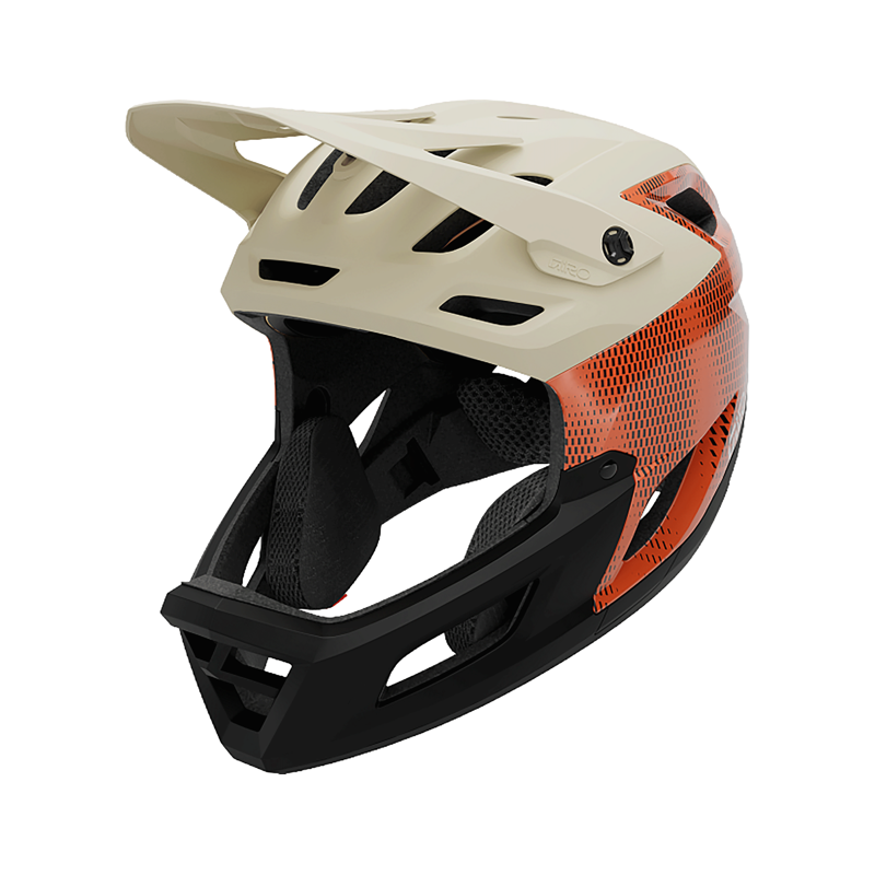 Balfes Bikes Giro Coalition Spherical MTB Helmet in Open Orange / Stone | Free postage over £30, £10 off first order, price match & 0% finance.