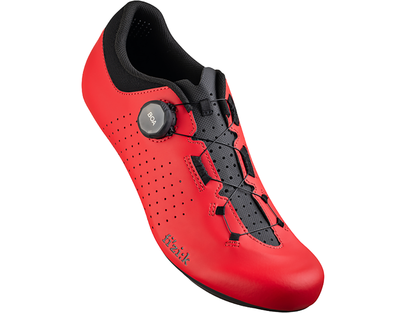 Fizik Vento Omna Road Cycling Shoes in Red/Black-2
