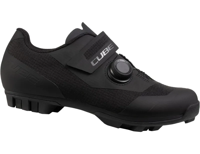 CUBE Peak Rookie Kids' MTB Shoes in Black
