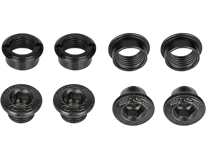 FSA Chainring Bolt Kit for Ebike Single Ring 4pcs in Black