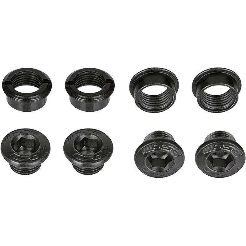 Balfes Bikes Fsa FSA Chainring Bolt Kit for Ebike Single Ring 4pcs in Black | Free postage over £30, £10 off first order, price match & 0% finance.