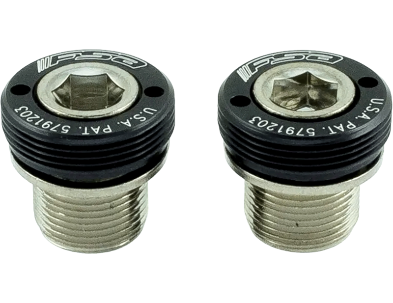FSA Self Extracting ISIS Crank Bolts in Black