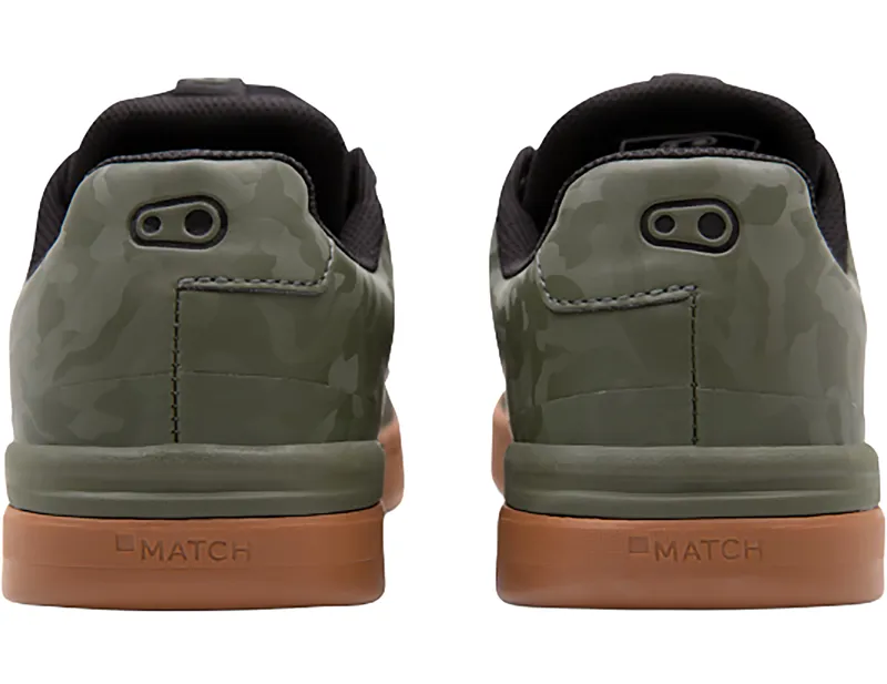 Crankbrothers Stamp Lace Shoes in Camo Green-3