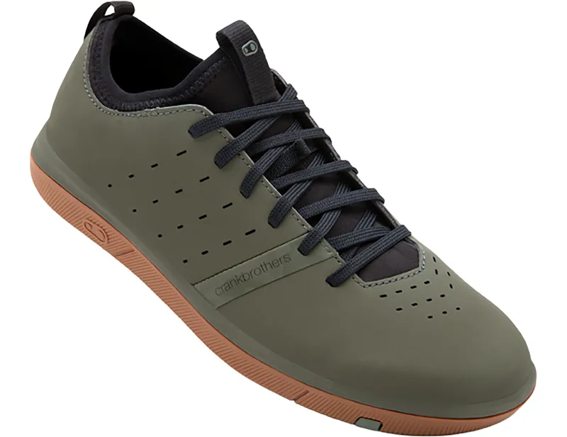 Crankbrothers Stamp Street MTB Shoes in Camo Green