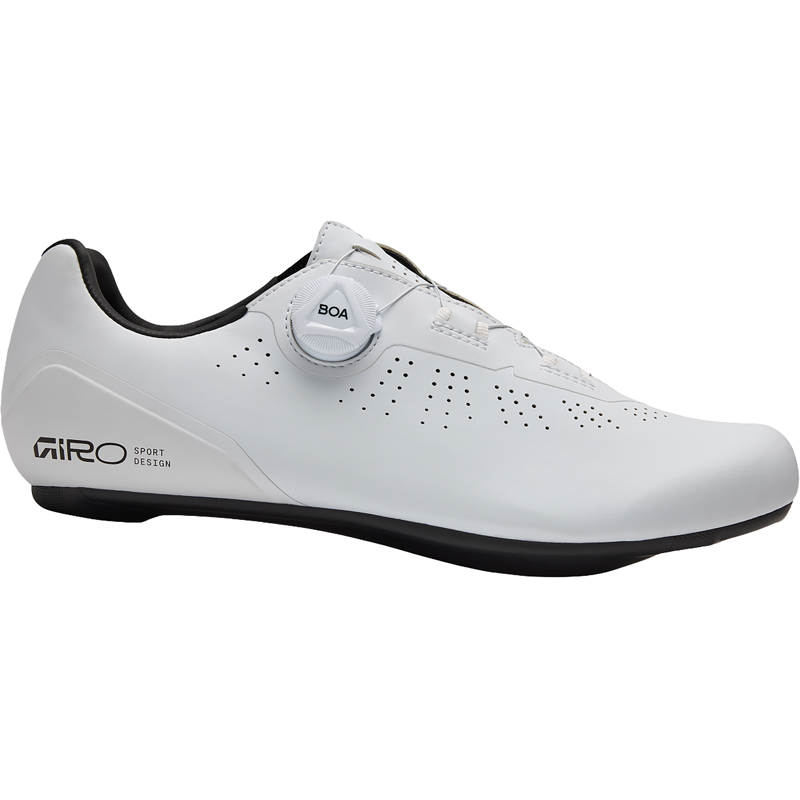 Balfes Bikes Giro Cadet II Cycling Shoe in White | Free postage over £30, £10 off first order, price match & 0% finance.