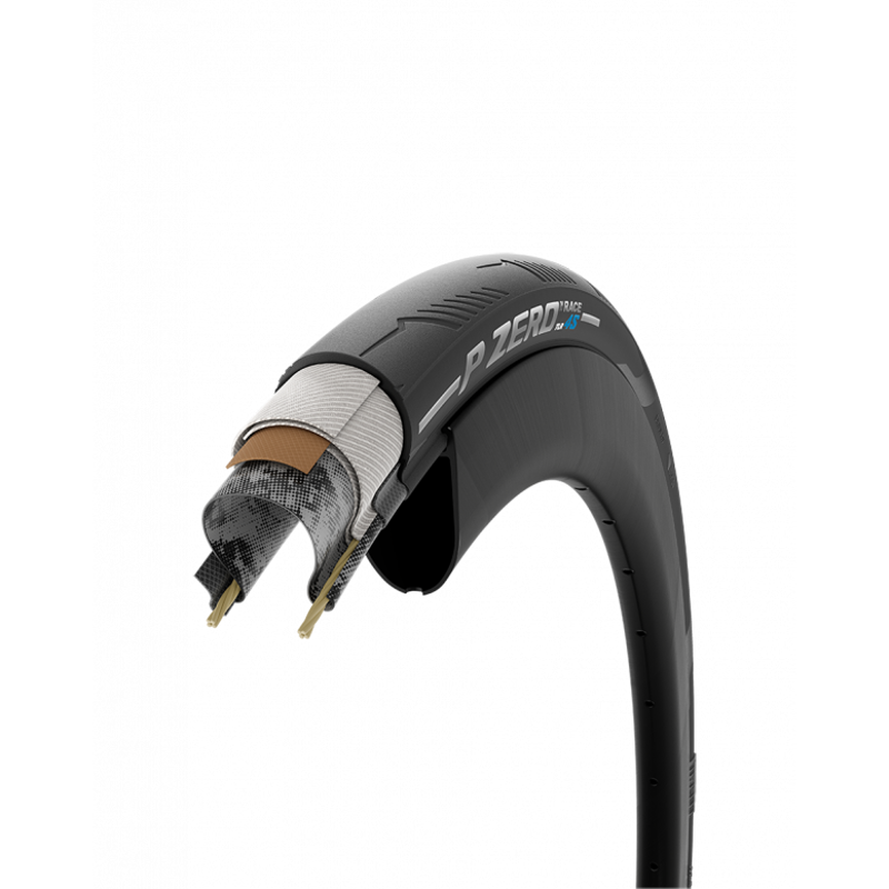 Pirelli P Zero Race TLR 4S 700x28-32c Tyre in Black-4