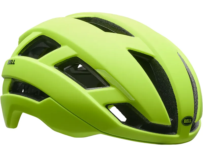Bell XR MIPS Solid Helmet in Fluorescent Yellow