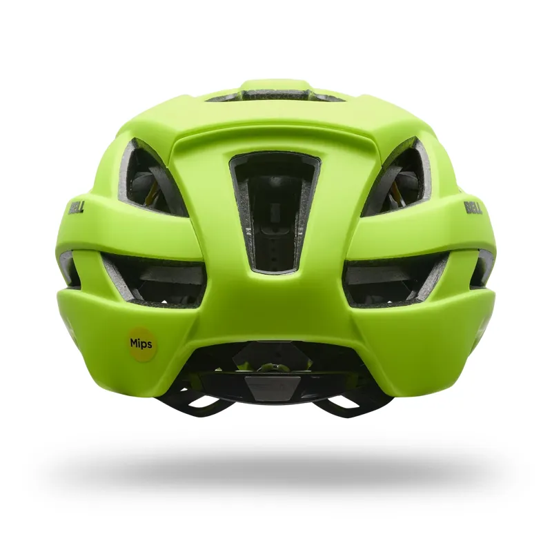 Bell XR MIPS Solid Helmet in Fluorescent Yellow-2