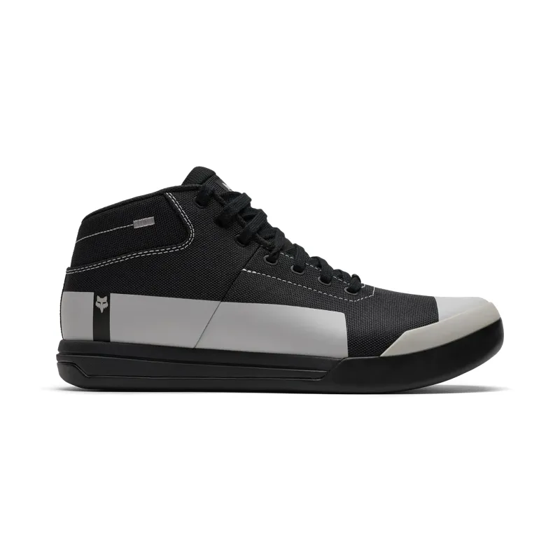 Fox Union Canvas Mid Park Special Edition Flat Shoes in Black/White-1