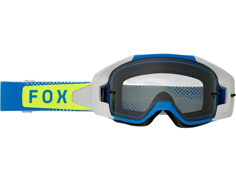 Fox Vue Tactile Goggles in Blue Jewel