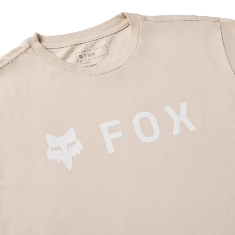 Fox Absolute 195 Original Men's S/S Tee in Chalk White-2