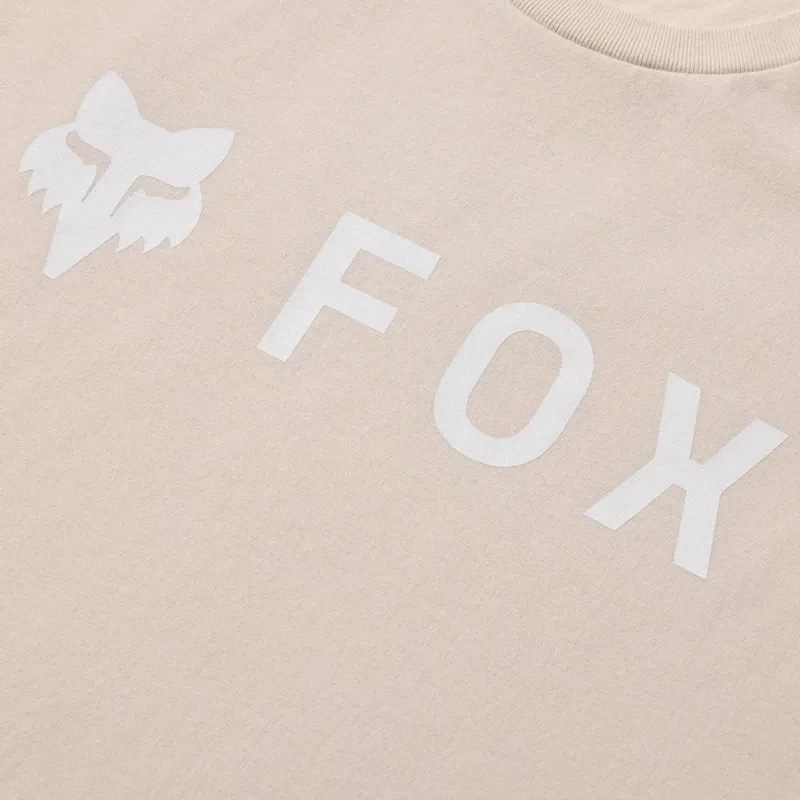 Fox Absolute 195 Original Men's S/S Tee in Chalk White-3