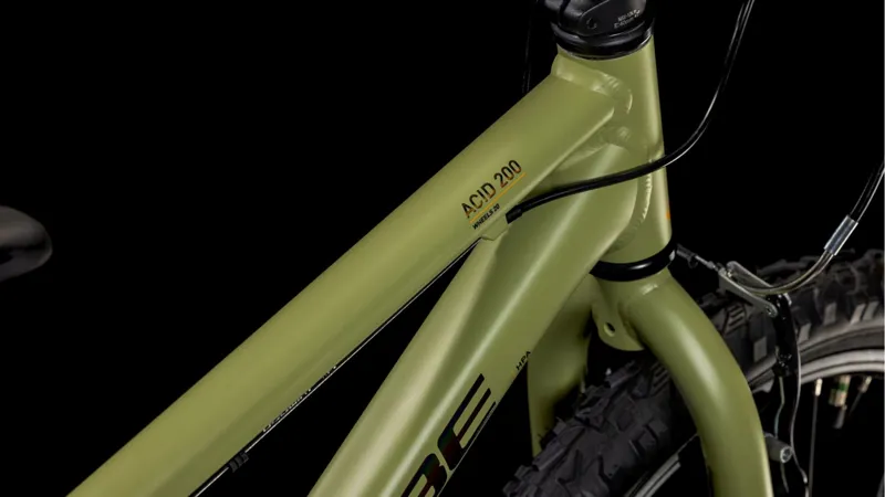 Cube Acid 200 20 inch Kids Bike 2026 in Light Olive/Orange-1