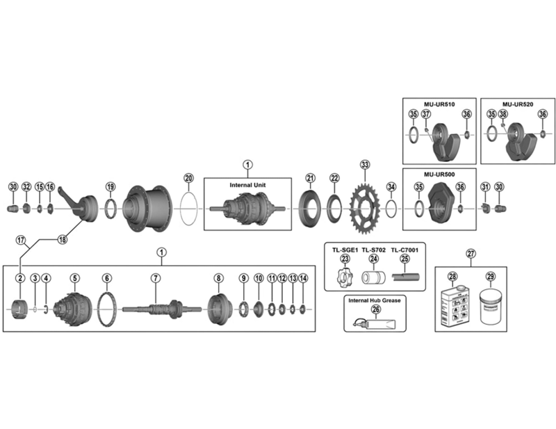 Balfes Bikes Shimano SHimano SM-C7000 snap ring | Free postage over £30, £10 off first order, price match & 0% finance.