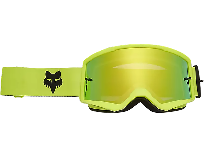 Fox Racing Main Core Spark Goggles in Fluorescent Yellow