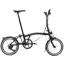 Brompton P Line 4-Speed Folding Bike 2026 in Midnight Black