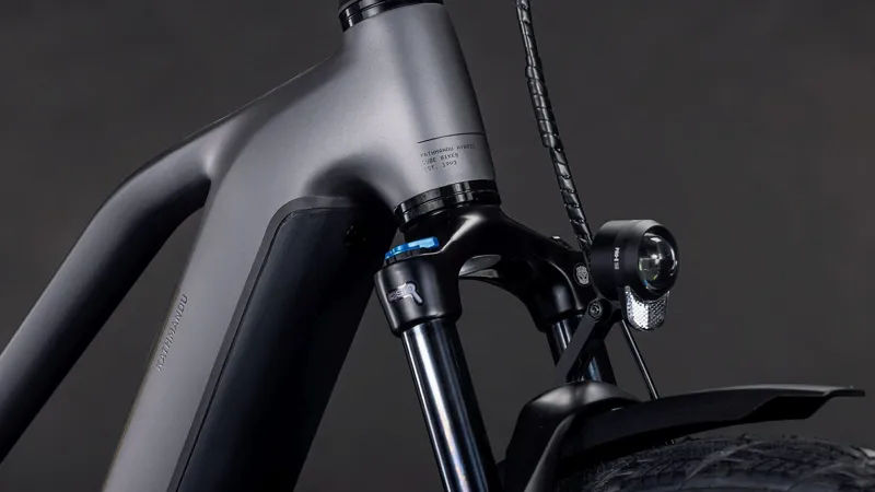 Cube Kathmandu Hybrid Comfort Pro 800 Trapeze Electric Hybrid Bike 2026 in Slabgrey/Black-5