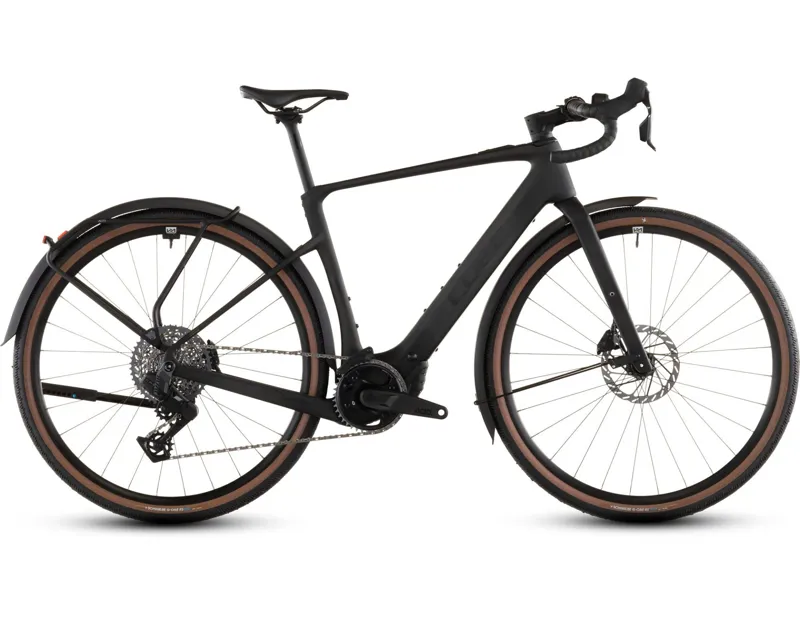 Cube Nuroad Hybrid C:62 EXC 400X FE Electric Gravel Bike 2026 in Blackline 