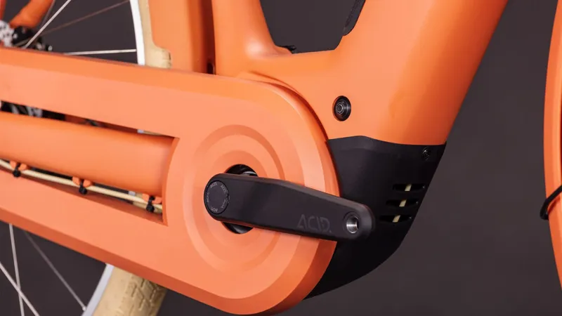 Cube Aruba Hybrid 600 Easy Entry Electric Hybrid Bike 2026 in Papaya/Creme-4