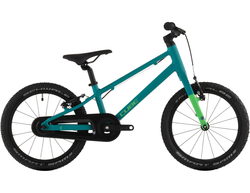 Cube Numove 160 16 Inch Wheel Kids Bike 2026 in Seagreen