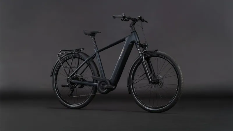 Cube Touring Hybrid ONE 600 Electric Hybrid Bike 2026 in Coal/Chrome-7